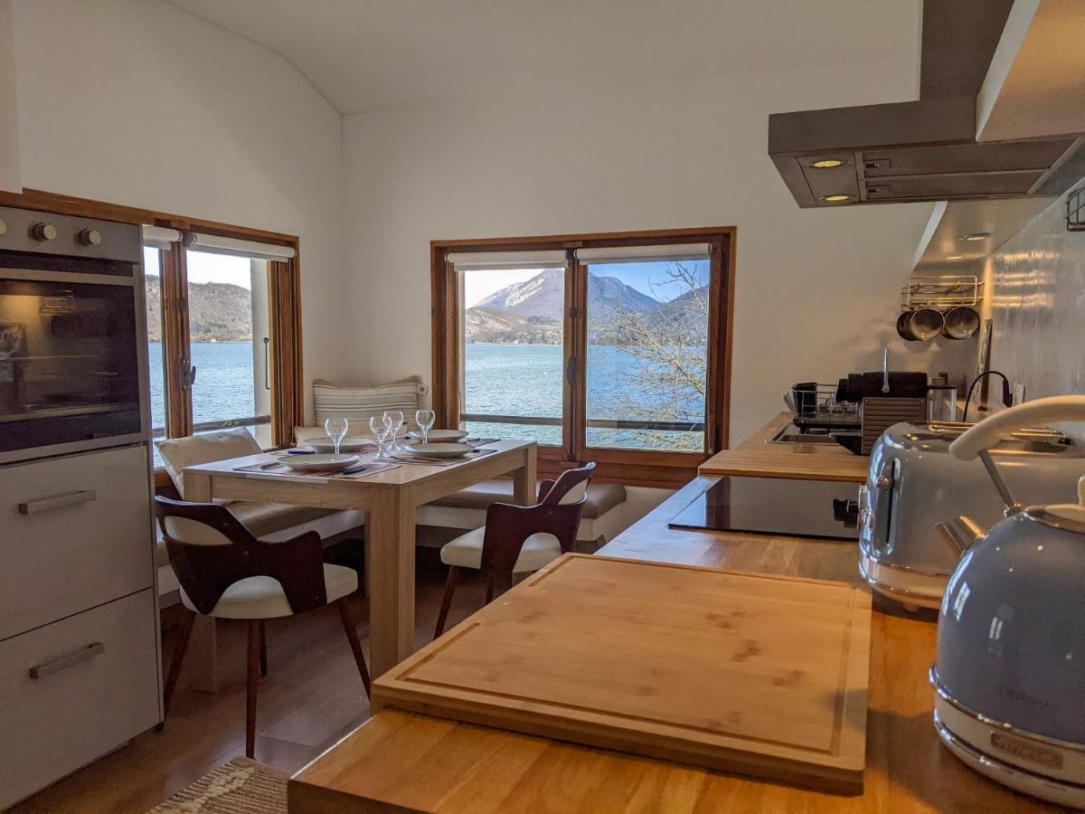 Reflet Bleu Du Lac D'Annecy 3 Etoiles - Face Au Lac, Parking Gratuit, Paddle Board Doussard Exterior foto