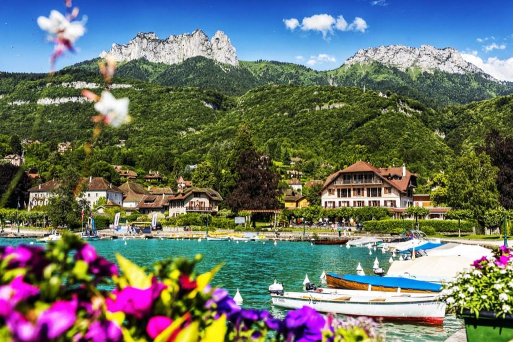Reflet Bleu Du Lac D'Annecy 3 Etoiles - Face Au Lac, Parking Gratuit, Paddle Board Doussard Exterior foto